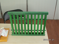 FRP pultruded profiles with frame